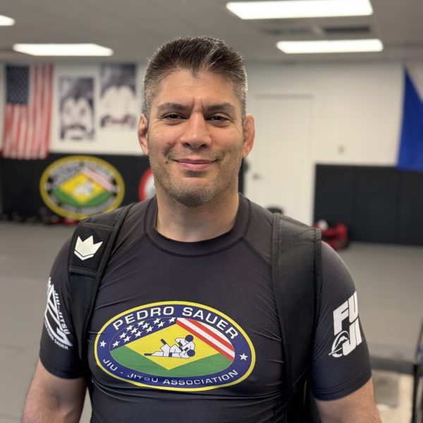 Coach Chris, advanced no-gi Brazilian Jiu-Jitsu instructor at Pedro Sauer Academy.